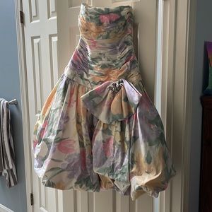 1980s cute vintage retro bubble dress perfect mom prom!